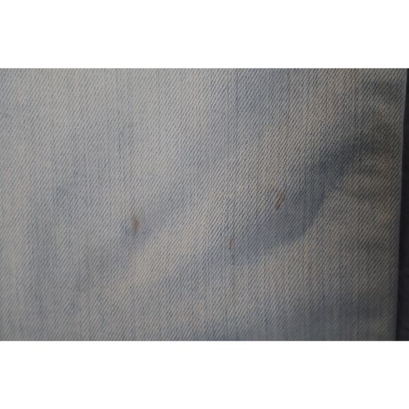 Free People Jeans Womens 30 Light Wash Palm Indig Distressed Denim Straight Leg - Picture 10 of 11